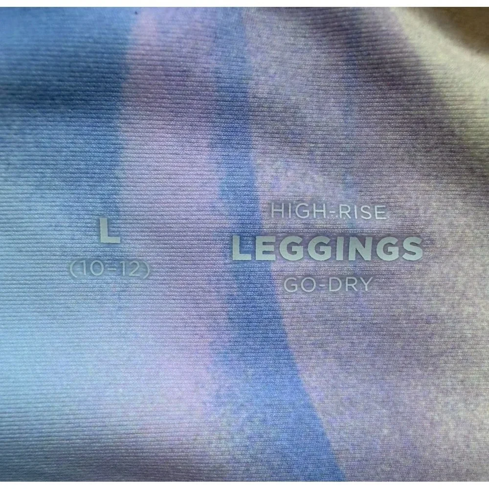 Old Navy Active High Rise Multi- Colored Girl's Leggings Size L